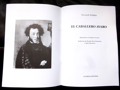 El caballero avaro de Alexandr Puskin