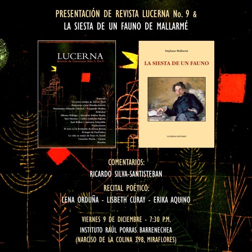 Presentación de la revista Lucerna No. 9 & Recital poético