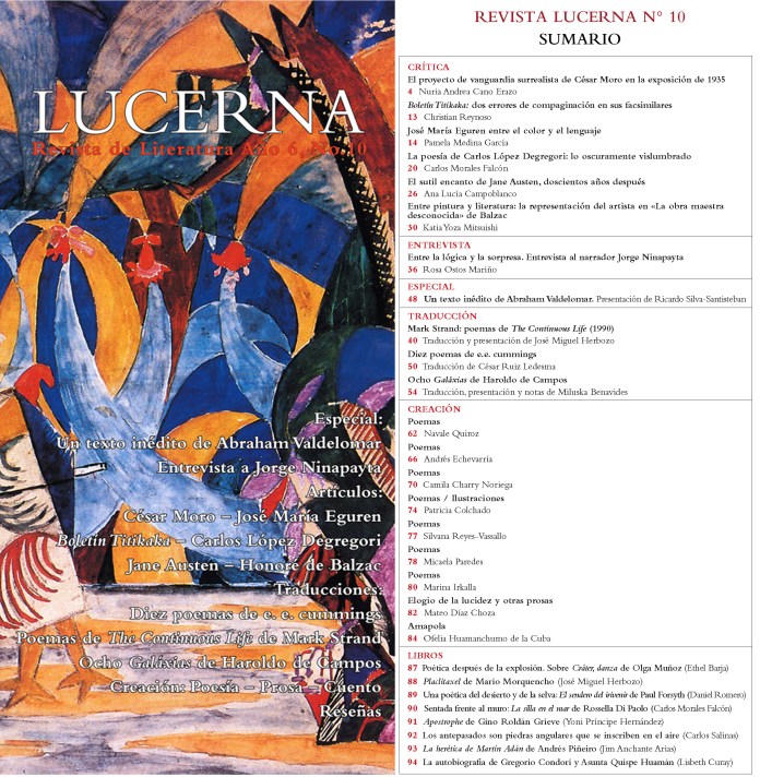 Sumario de Lucerna N° 10